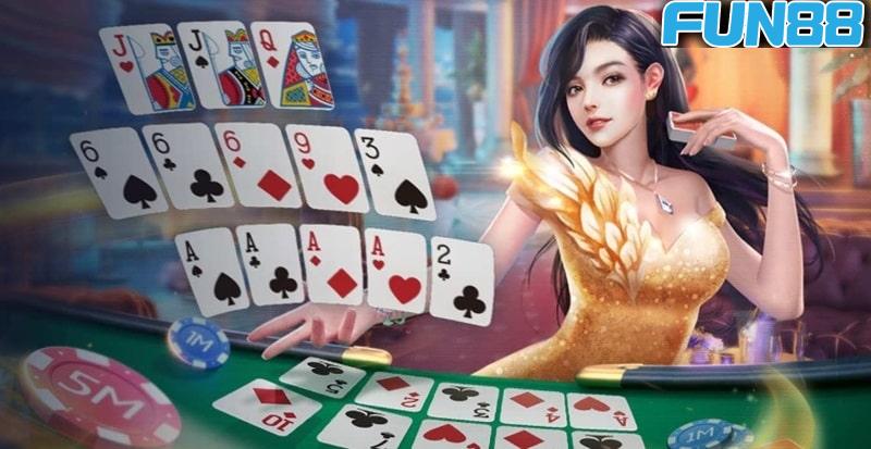 Nhiều sảnh cược xanh chín tại game bài Fun88